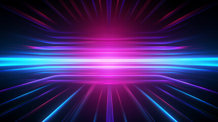 Obraz premium Abstract line art background, technological background