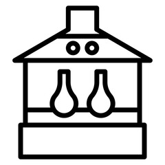 Fume Hood icon vector image. Can be used for Science.