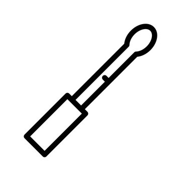 Spatula icon vector image. Can be used for Science.