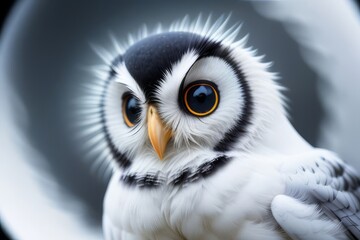 Obraz premium mystic, white owl