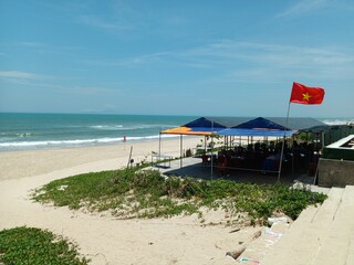 Beach between Hoi An and Da Nang