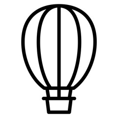 Fototapeta na wymiar Hot Air Ballooning icon vector image. Can be used for Adventure.