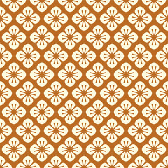 Fototapeta premium seamless pattern with flowers