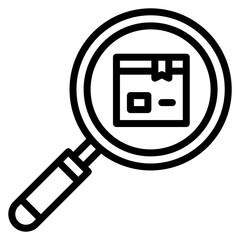 Find Package icon vector image. Can be used for Supply Chain.