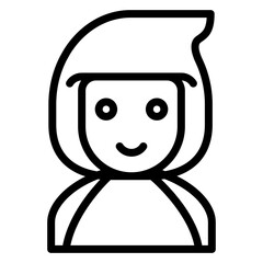 Robin Hood icon vector image. Can be used for Fairytale.