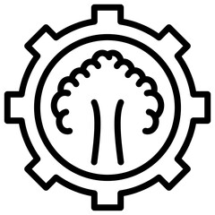 Forest Management icon vector image. Can be used for Global Warming.