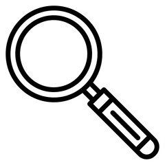 Magnifying Glass icon vector image. Can be used for Crisis Mangement.