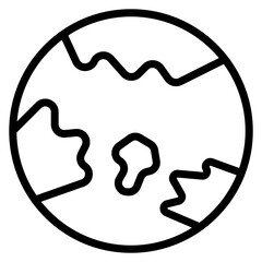 World icon vector image. Can be used for Crisis Mangement.