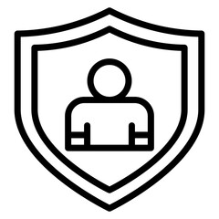 Pseudonymisation icon vector image. Can be used for Compliance And Regulation.