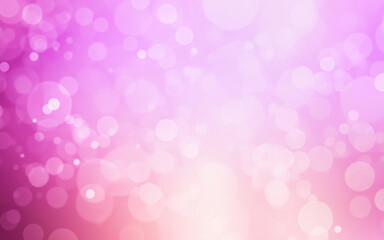 soft pink bokeh background beautiful bright light blurred glitter effect. decoration for your design