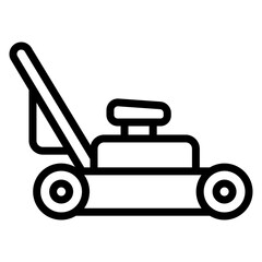 Lawnmover icon vector image. Can be used for Agriculture.