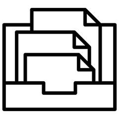 Create Archive icon vector image. Can be used for Documents And Files.