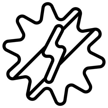 Flash Stamp icon vector image. Can be used for Documents And Files.