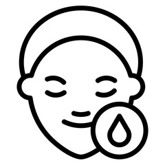 Normal Skin icon vector image. Can be used for Cosmetology.