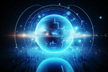 Obraz premium Connected World