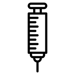 Injection icon vector image. Can be used for Dermatology.
