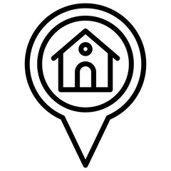 Addresses icon vector image. Can be used for Digital Retail.