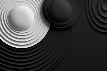 Abstract of circle element design for technology or business background