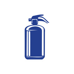 Illustration of Blue Fire Extinguiser