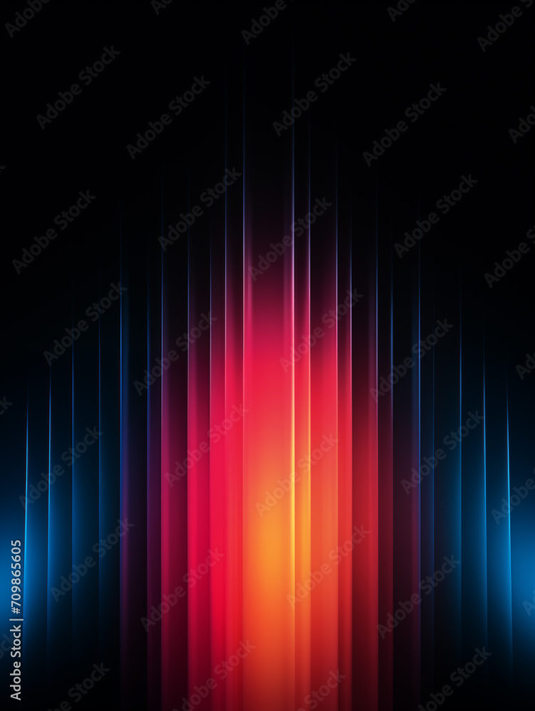 Aufkleber neon color abstract lines background,created with generative ai tecnology.