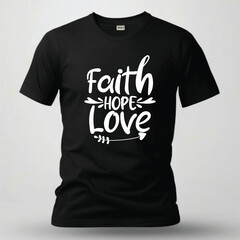 Faith svg t shirt design vector eps.file