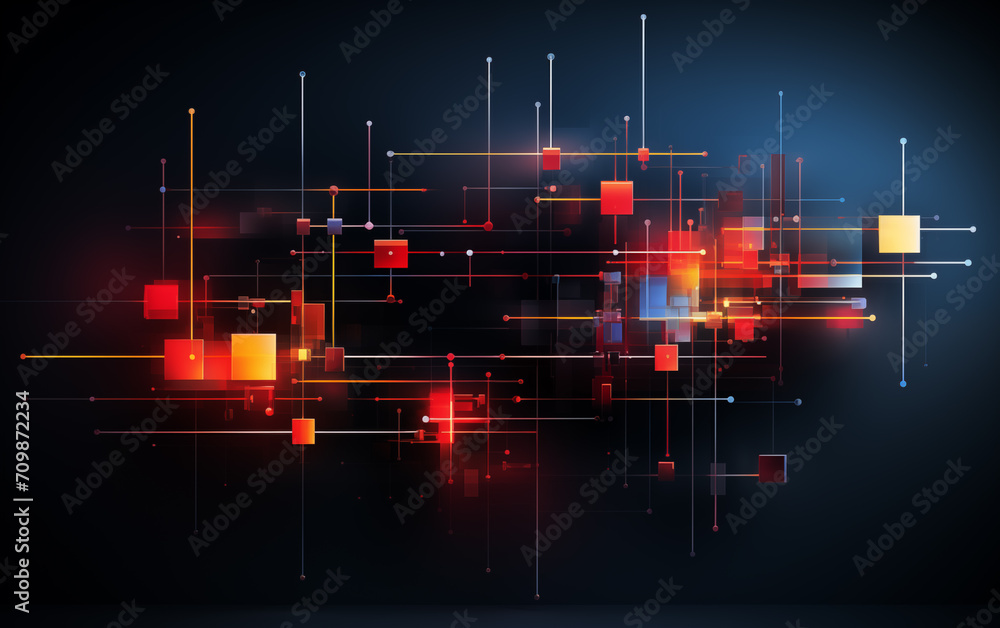 Aufkleber neon color abstract background,created with generative ai tecnology.