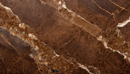 Elegant, rustic, dark brown marble tile pattern surface