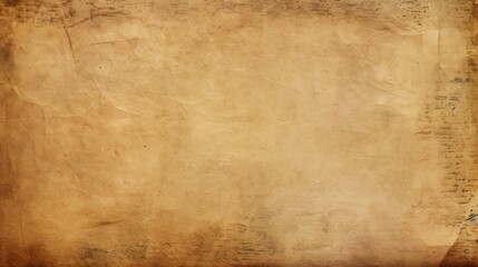Obraz premium Old vintage paper texture banner background. Brown paper