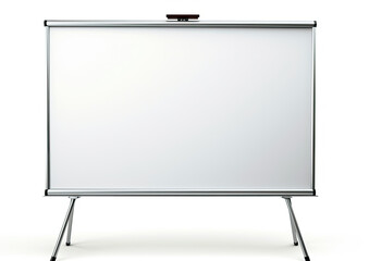 White Board With Red Handle, Simple and Functional Writing Surface