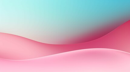 Obraz premium Delicate Teal to Coral Blend: Dreamlike Backdrop