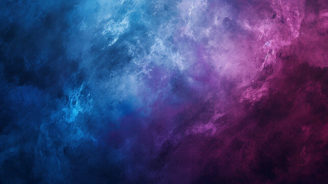 Blue, maroon, & indigo abstract banner background
