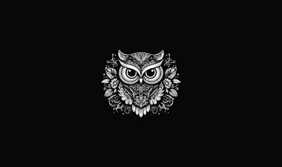 owl logo, owl art design, 