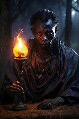Adze: Ghanaian Vampire Firefly - Mythical Night Menace.
The Adze is a vampire creature from the African Ewe people's mythology in Togo and Ghana.