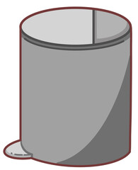 trash can isolated