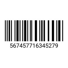 Barcode. Barcode template. Vector illustration.