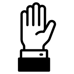 raise hand gesture