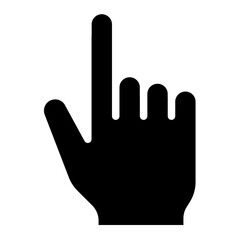 pointing hand gesture