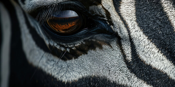 close up of a zebra animal 
