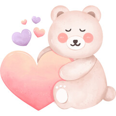 teddy bear with heart
