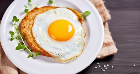 Savoring Fried Egg for a Wholesome, Diet-Friendly Breakfast