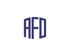 AFO LOGO DESIGN VECTOR TEMPLATE