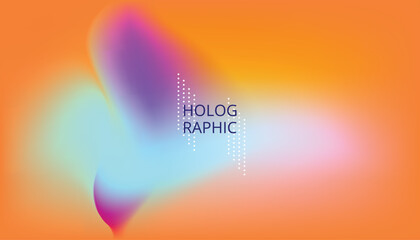 Fluid colors wallpaper. Bright colorful shapes overlap. Eps10 vector illustration.