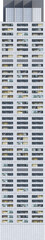 Obraz premium Facade view of moden building - skyscraper