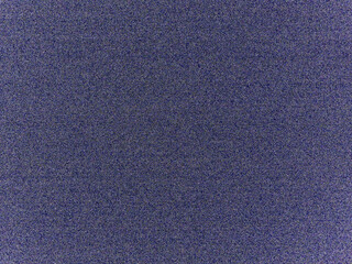 Colored noise, blue textured background. Denim cotton fabric.