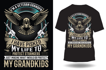 Vector politically correct u s veteran t-shirt design


