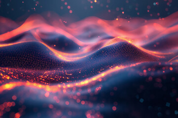 Harmony of Light Visualizing Sound and Music through a Wave of Bright Particles