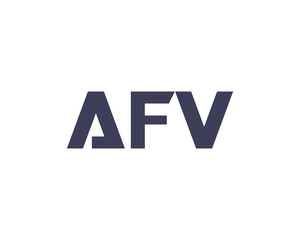 AFV LOGO DESIGN VECTOR TEMPLATE