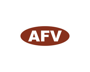AFV LOGO DESIGN VECTOR TEMPLATE
