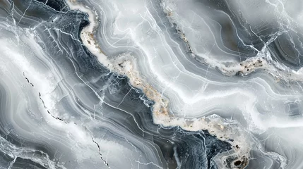 Keuken spatwand met foto Ultimate Gray & Illuminating marble background © Swaroop