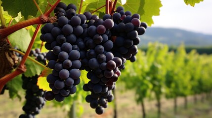 Red wine grapes from Dao winery, Viseu, Portugal.


 - obrazy, fototapety, plakaty